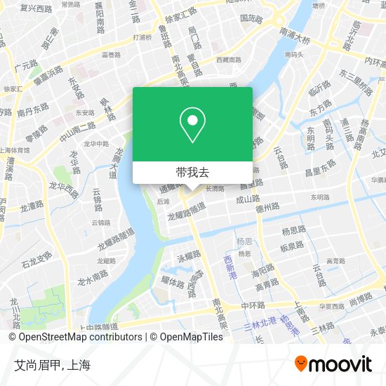 艾尚眉甲地图