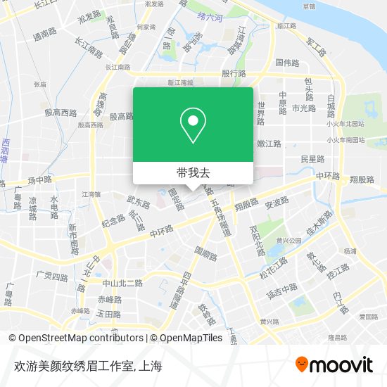 欢游美颜纹绣眉工作室地图