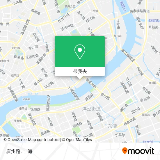 眉州路地图