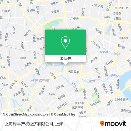 上海泽丰产权经济有限公司地图