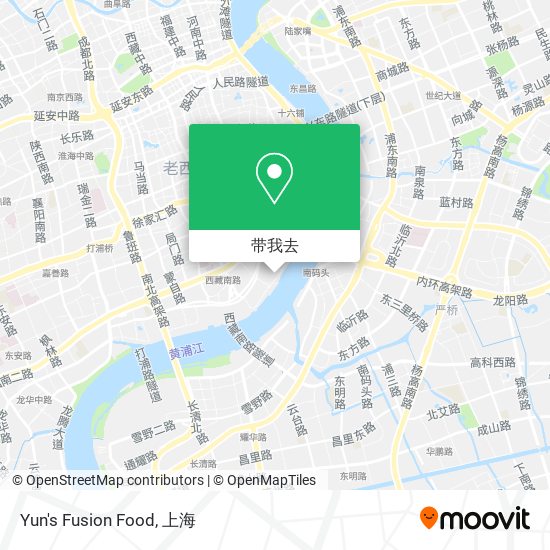 Yun's Fusion Food地图