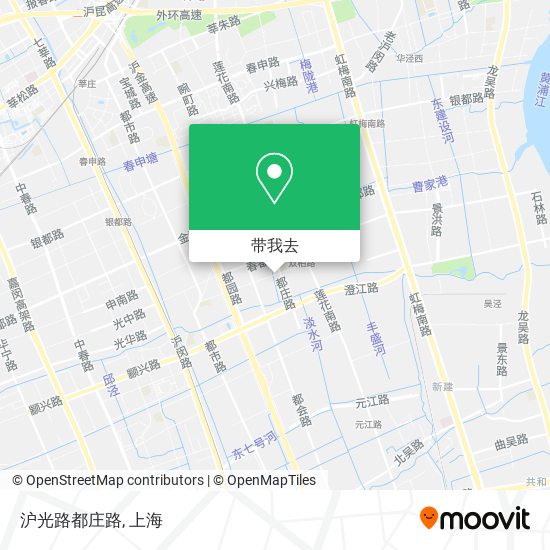 沪光路都庄路地图