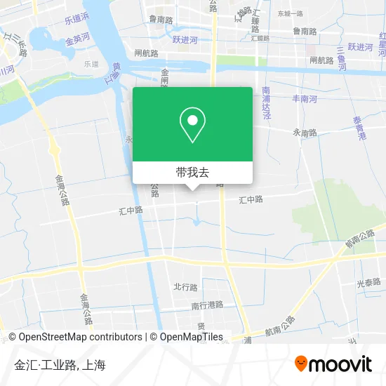 金汇·工业路地图