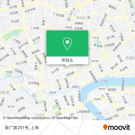新广路251号地图