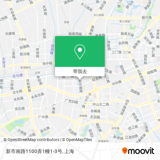 新市南路1100弄1幢1-3号地图