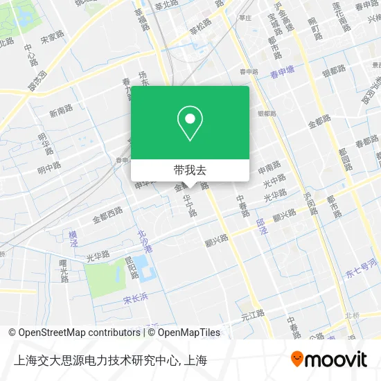 上海交大思源电力技术研究中心地图