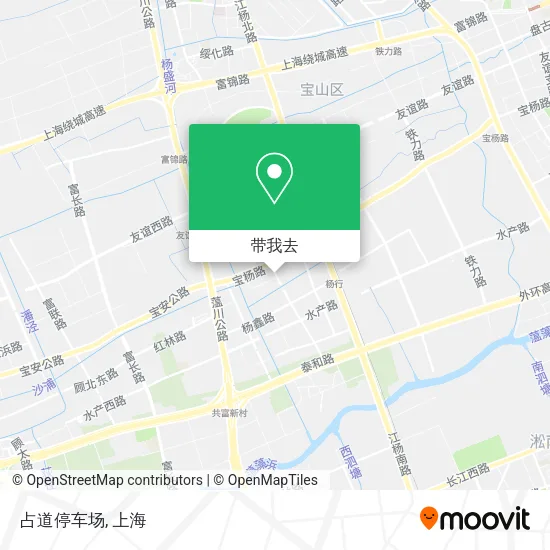 占道停车场地图