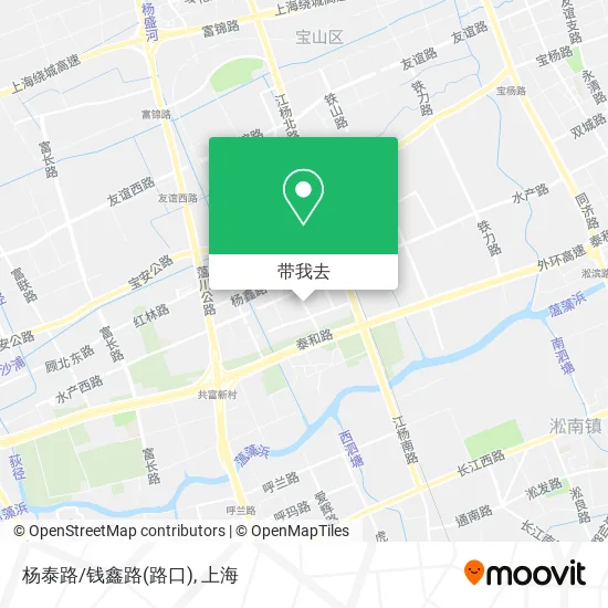 杨泰路/钱鑫路(路口)地图