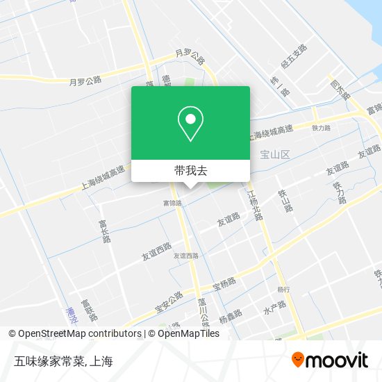 五味缘家常菜地图