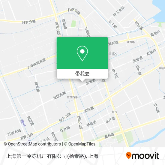 上海第一冷冻机厂有限公司(杨泰路)地图
