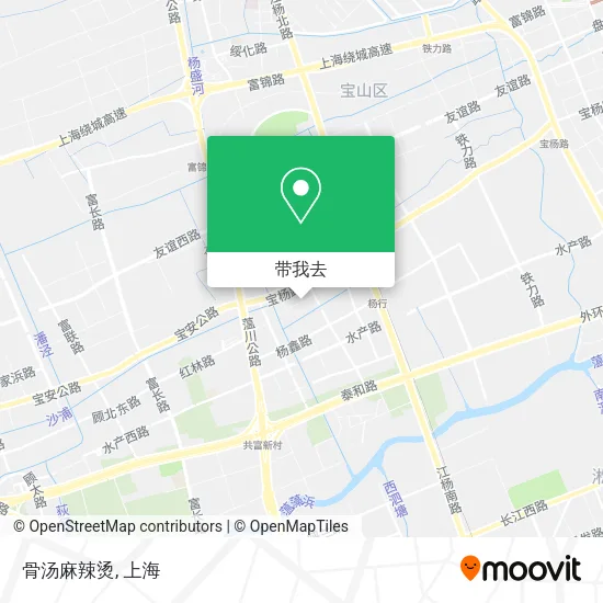 骨汤麻辣烫地图