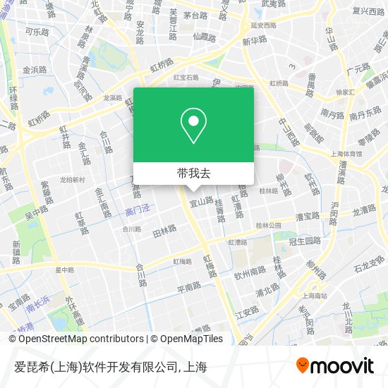 爱琵希(上海)软件开发有限公司地图