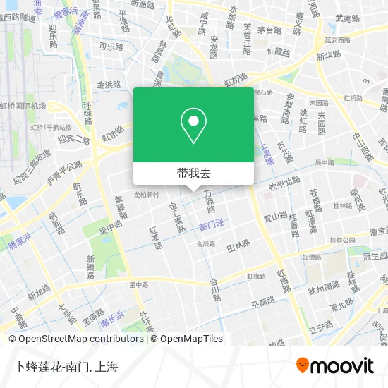 卜蜂莲花-南门地图