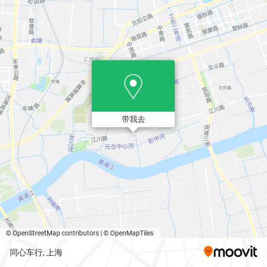 同心车行地图