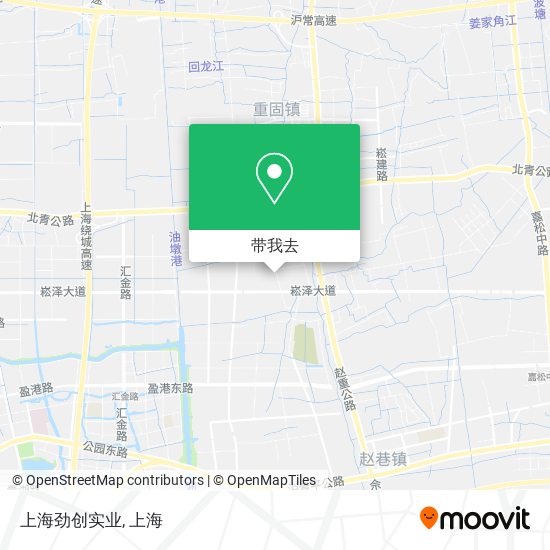 上海劲创实业地图