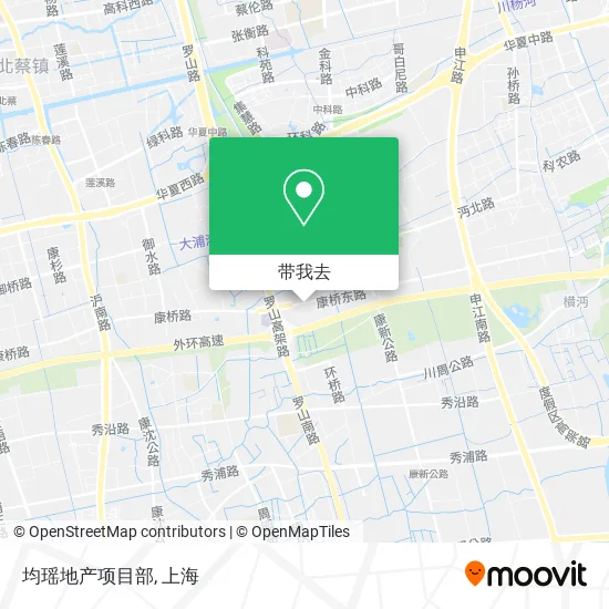 均瑶地产项目部地图