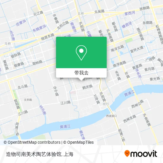 造物司南美术陶艺体验馆地图