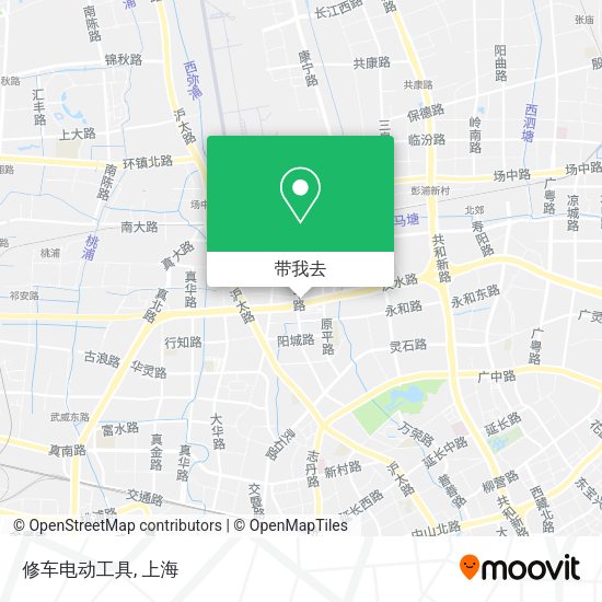 修车电动工具地图