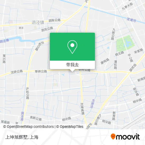 上坤旭辉墅地图