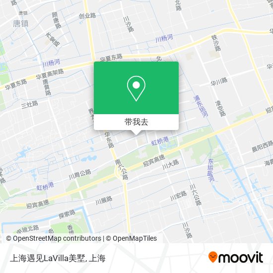 上海遇见LaVilla美墅地图