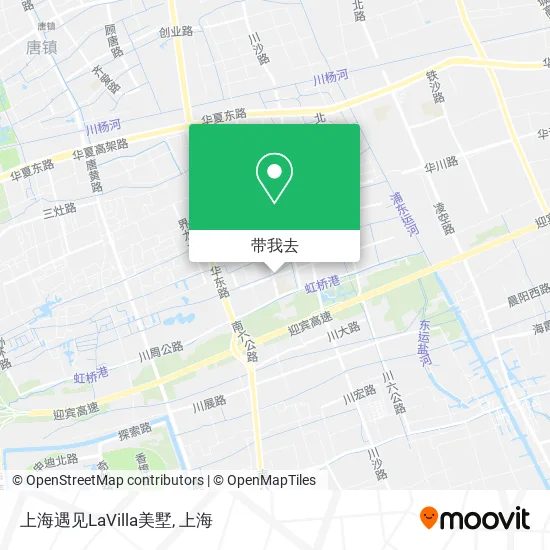 上海遇见LaVilla美墅地图
