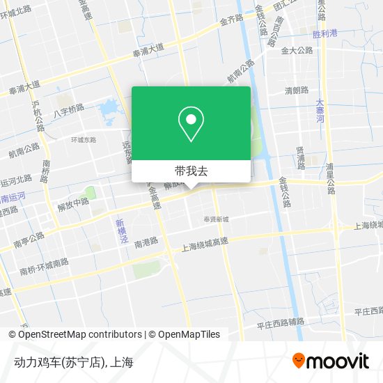动力鸡车(苏宁店)地图