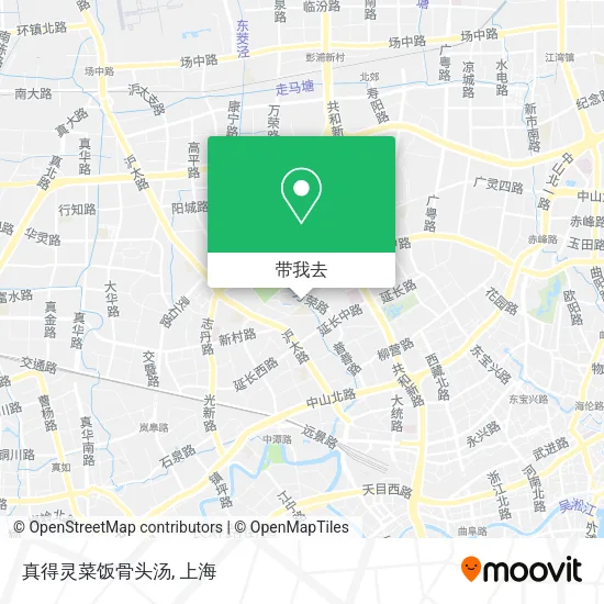 真得灵菜饭骨头汤地图