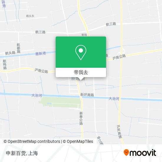 申新百货地图