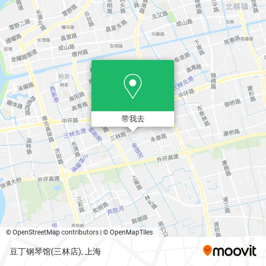 豆丁钢琴馆(三林店)地图