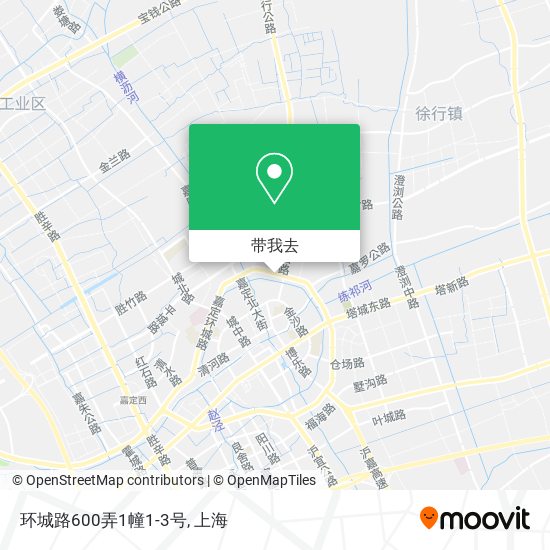 环城路600弄1幢1-3号地图