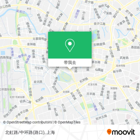北虹路/中环路(路口)地图