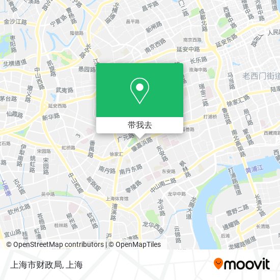 上海市财政局地图