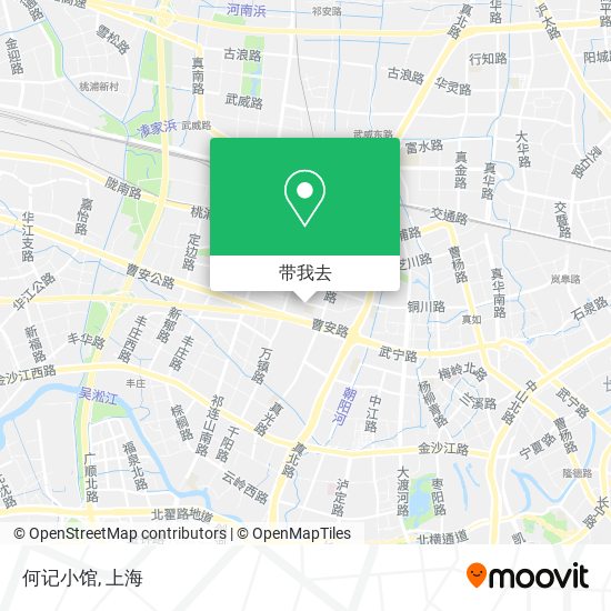 何记小馆地图