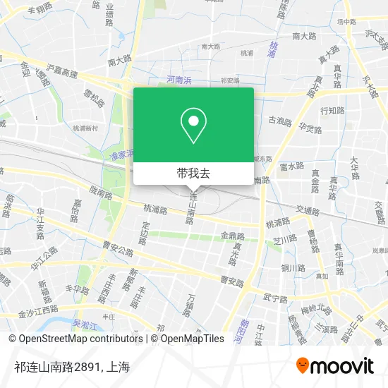 祁连山南路2891地图