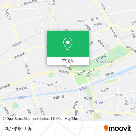 新芦彩钢地图