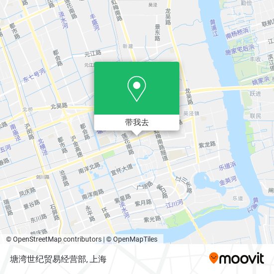 塘湾世纪贸易经营部地图