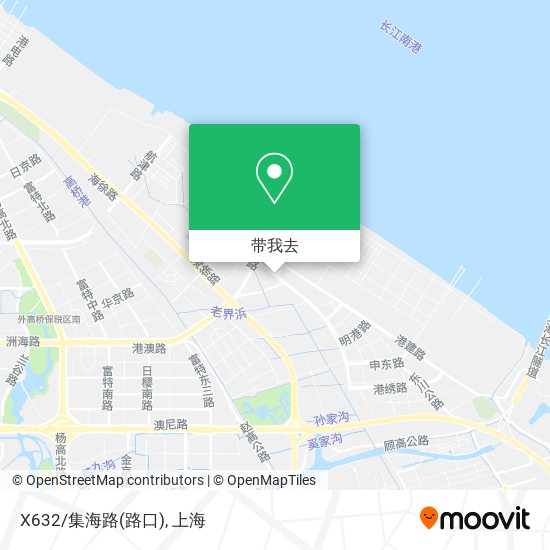 X632/集海路(路口)地图