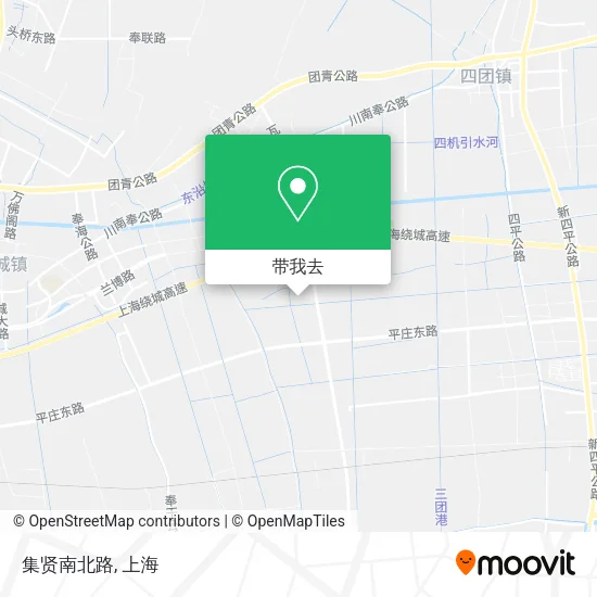 集贤南北路地图