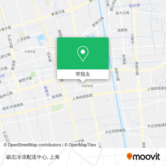 砺志冷冻配送中心地图