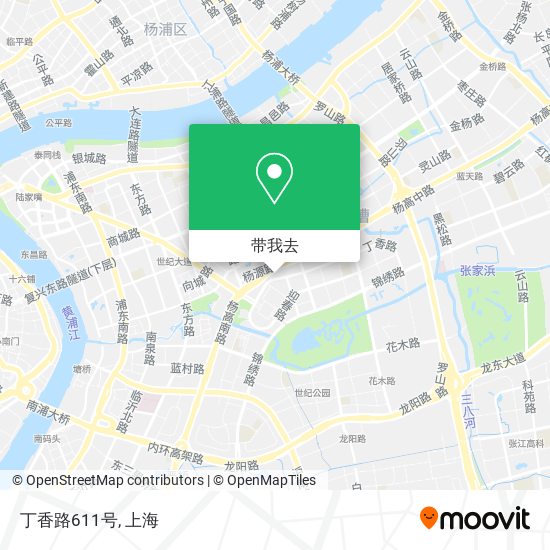 丁香路611号地图