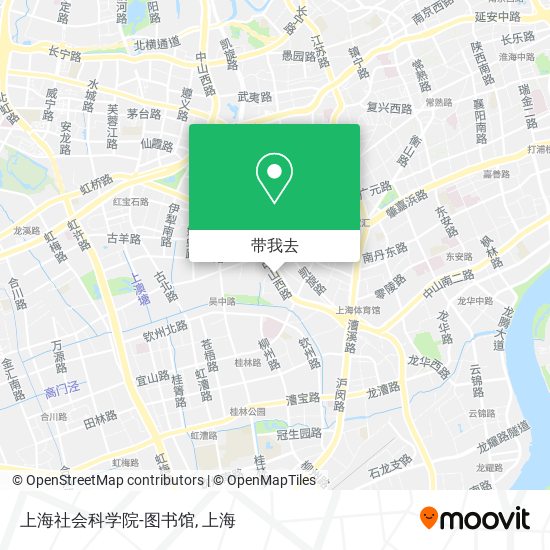 上海社会科学院-图书馆地图