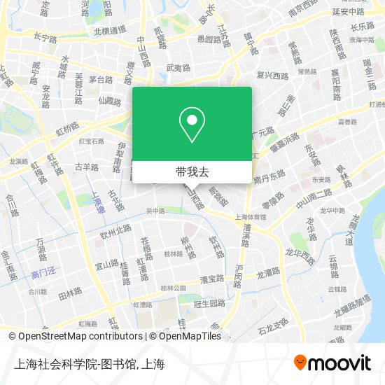 上海社会科学院-图书馆地图