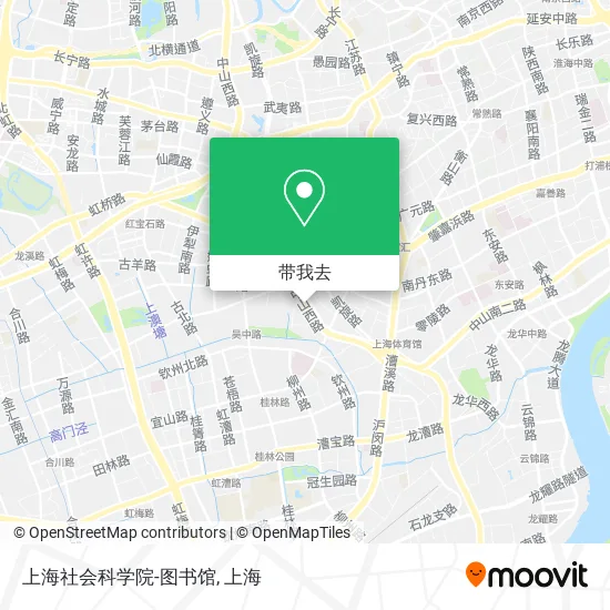 上海社会科学院-图书馆地图