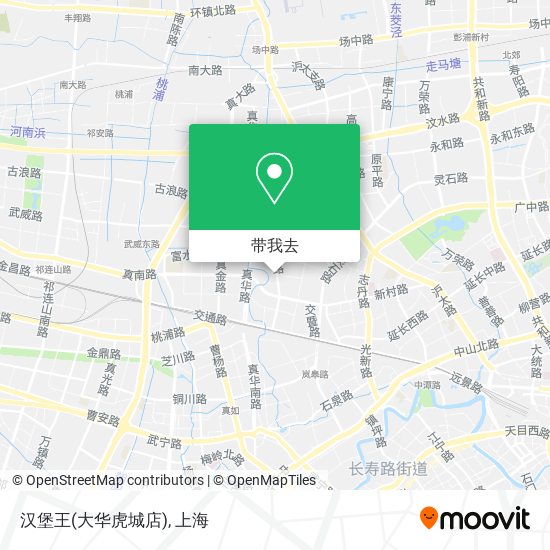 汉堡王(大华虎城店)地图