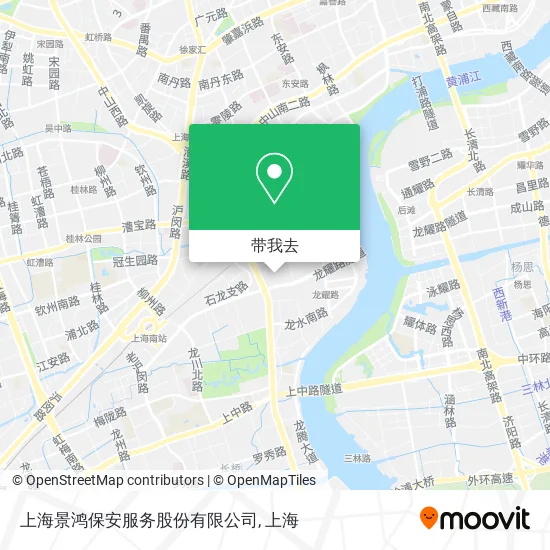 上海景鸿保安服务股份有限公司地图
