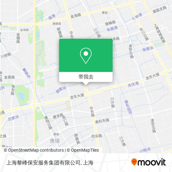 上海黎峰保安服务集团有限公司地图