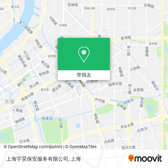 上海宇昊保安服务有限公司地图