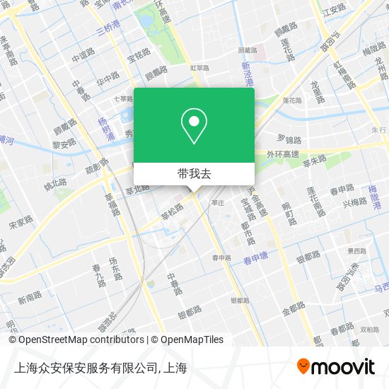 上海众安保安服务有限公司地图