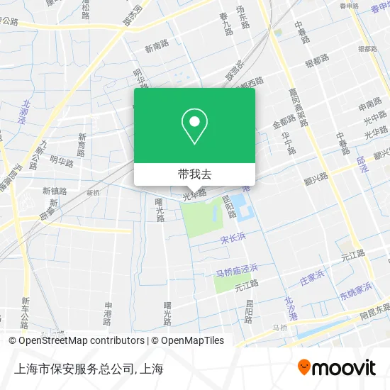 上海市保安服务总公司地图
