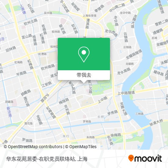 华东花苑居委-在职党员联络站地图